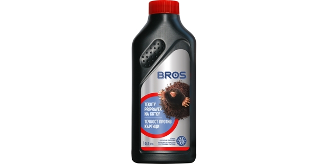 BROS – tekutý přípravek na krtky 500 ml                                                                                                                                                                                                                   